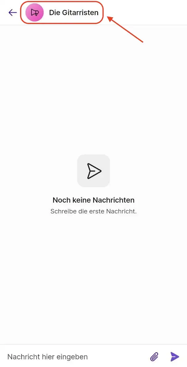 Broadcast Details öffnen